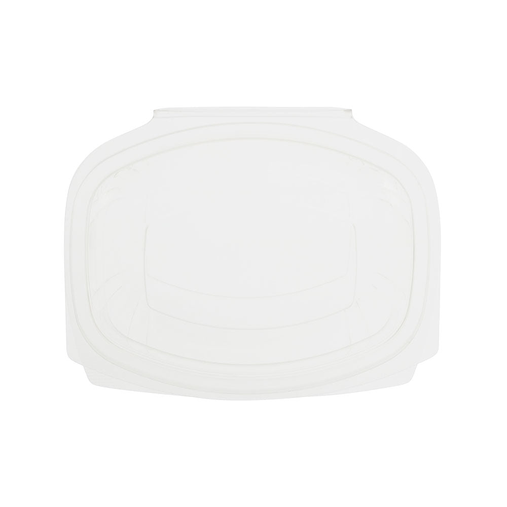 Barquette rectangulaire en PLA PLA 375 ml avec couvercle - 300 pièces