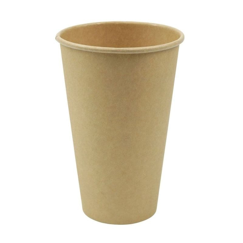 Cup Cardboard 400 ml Ø 90 mm Unbleached (1000 pieces) [GB