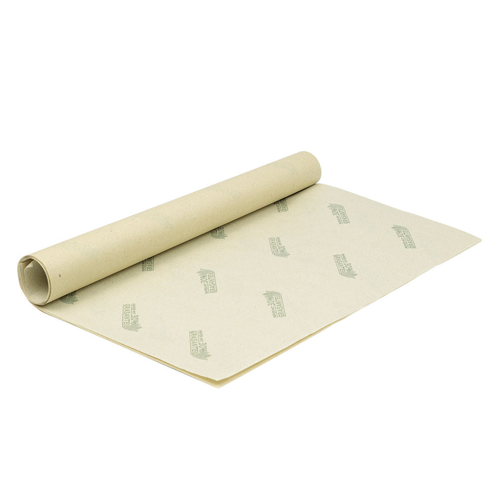 Grass paper loose sheets 43x33 cm, unbleached, printed (800 pieces) [GB