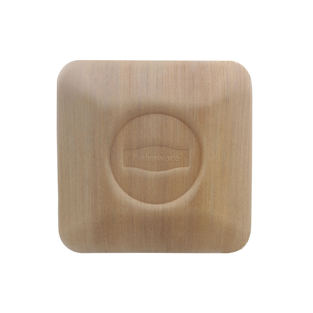 Bols Palmware® 18x5x18 cm 800 ml, avec couvercles carrés - 60 pièces