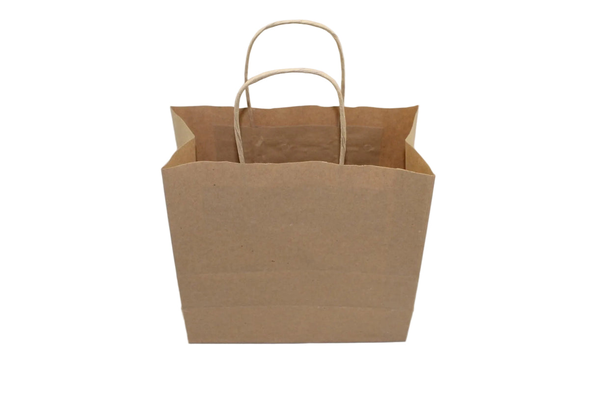 Sacs en papier Marron 180+80x220mm - 50 pcs