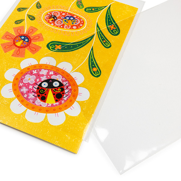 Sacs éco-responsable en bioplastique, 125x167mm - 100 pcs