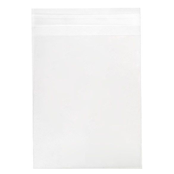 Sacs transparents Eco en bioplastique, 130x159mm - 100 pcs
