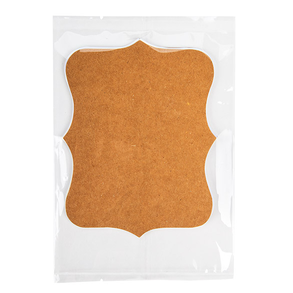 Sacs éco-responsable en bioplastique, 127x178mm - Premium