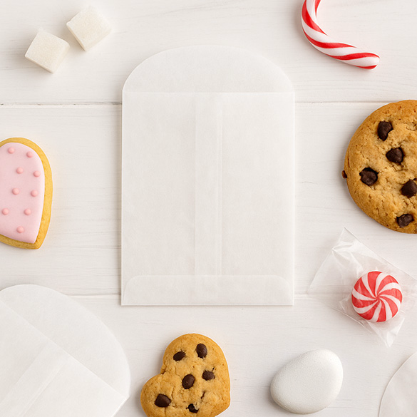 Sachet en Papier cristal, 75x115mm - 100 pcs