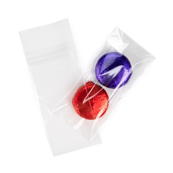 Sachet Écologique 70x146 mm haute qualité refermable à rabat "sécurisé" - 100 pièces