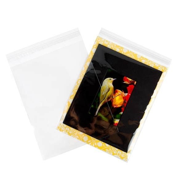 Sacs éco-responsable en bioplastique, 227x286mm - 100 pcs