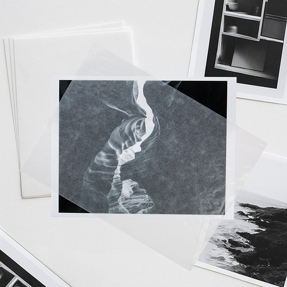 Feuilles de papier Cristal, 229x305mm - 25 pcs