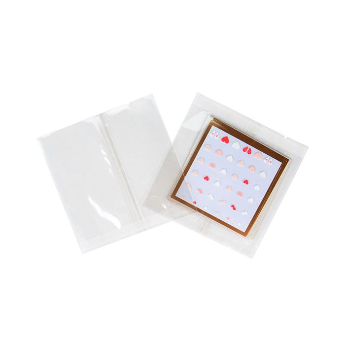 Sachet compostable 10.2x10.2 cm - 100 pièces