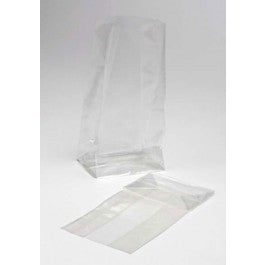 Sacs à fond plat Eco en Bioplastique, 51x38x127mm - 100 pcs
