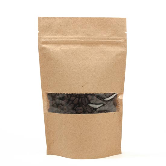 Stand Up Pouches Kraft 130x80x205mm | 113 grams