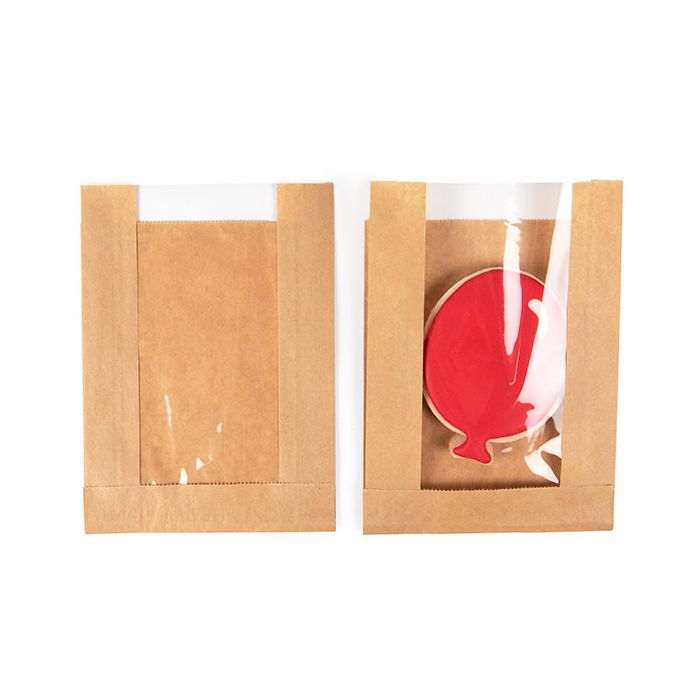 Kraft Bags 13x2,9x17,8 cm With Side Gussed - 100 pieces