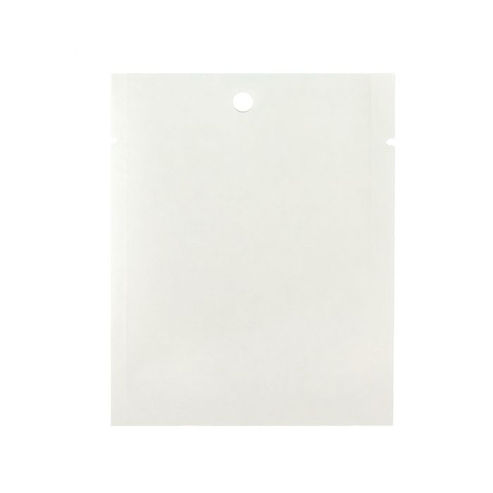 Kraft Bags White Eco-fiendly 7,6x10,2 cm Sealable - 100 pieces