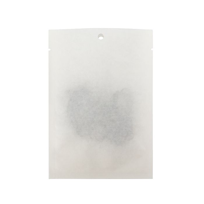 Kraft Bags White Eco-fiendly 10,2x15,2 cm Sealable - 100 pieces