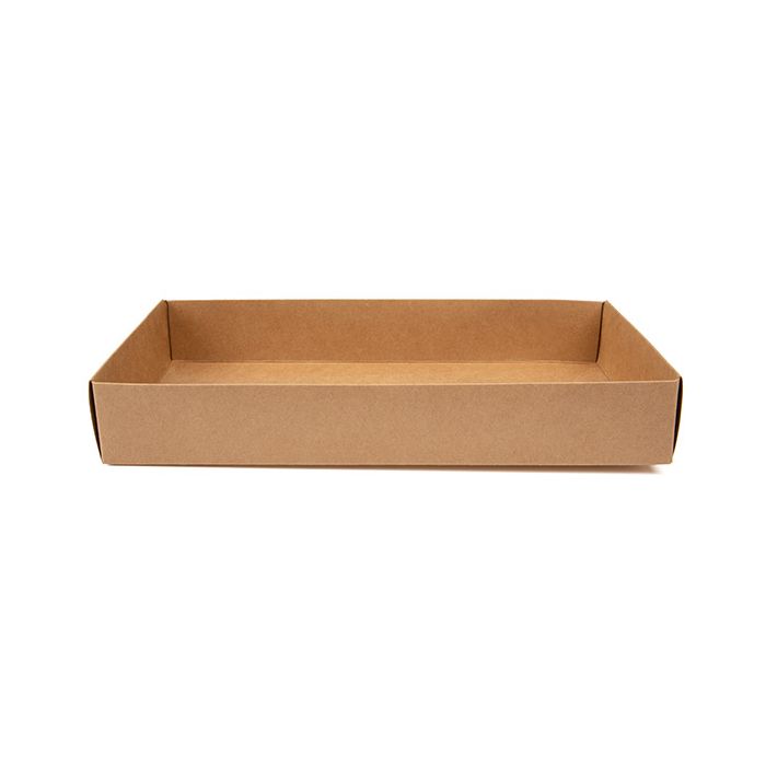 Fond de boîte kraft 15,2x3,8x24,1 cm - 25 pièces