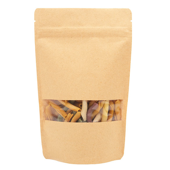 Sachets Doypack kraft | 113 Grammes | 13x8x20,5 cm - 100 pcs