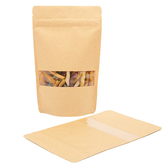 Sachets Doypack kraft | 113 Grammes | 13x8x20,5 cm - 100 pcs