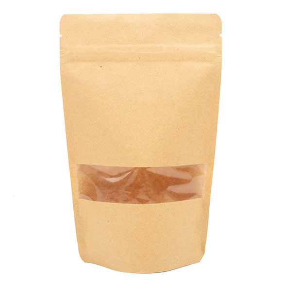 Sachets Doypack kraft | 113 Grammes | 13x8x20,5 cm - 100 pcs