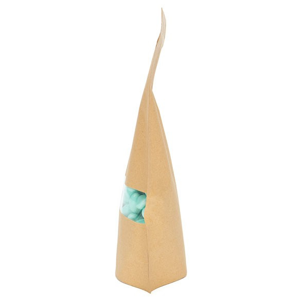 Doypack kraft 171x89x285 mm (340 g) - 100 pièces