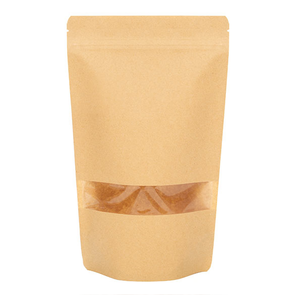 Doypack kraft 171x89x285 mm (340 g) - 100 pièces