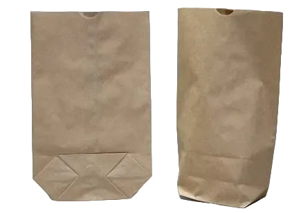 Eco Paper Bags with Cross Bottom 7.5 kg, 320x470mm
