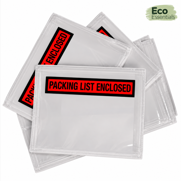 Pochettes porte-documents en PE recyclé, 122x165mm – 1 000 pcs