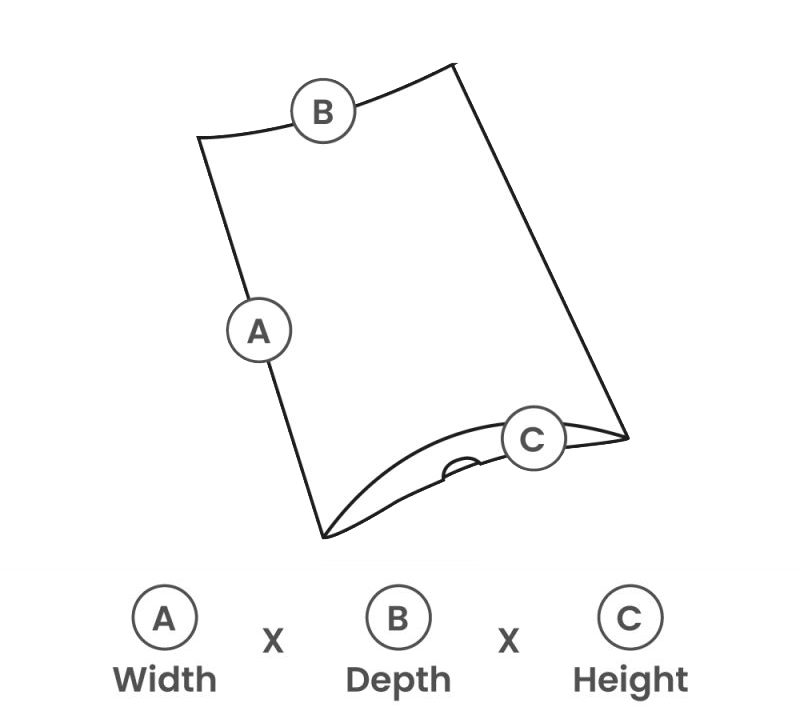 Boîtes Berlingot, 19x13x4cm Marron (100 pcs)