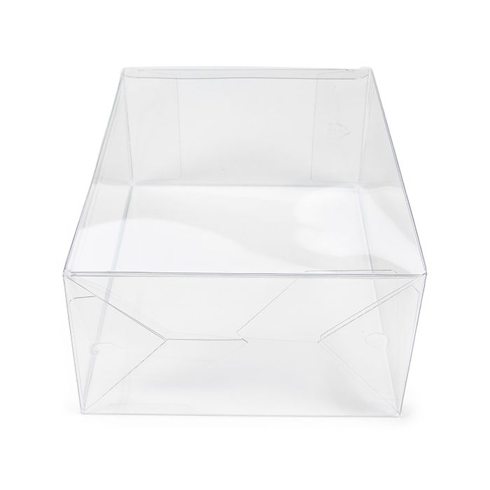 Boîte transparente à fond automatique rPET 13.7x7.6x18.7 cm - 25 pièces
