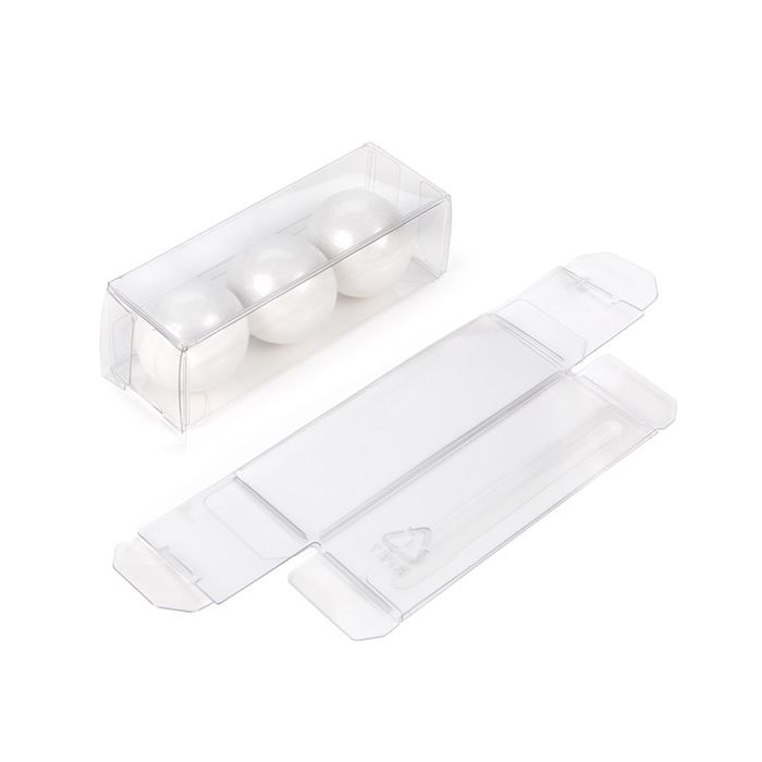 rPET Crystal Clear Box 25x25x76 mm