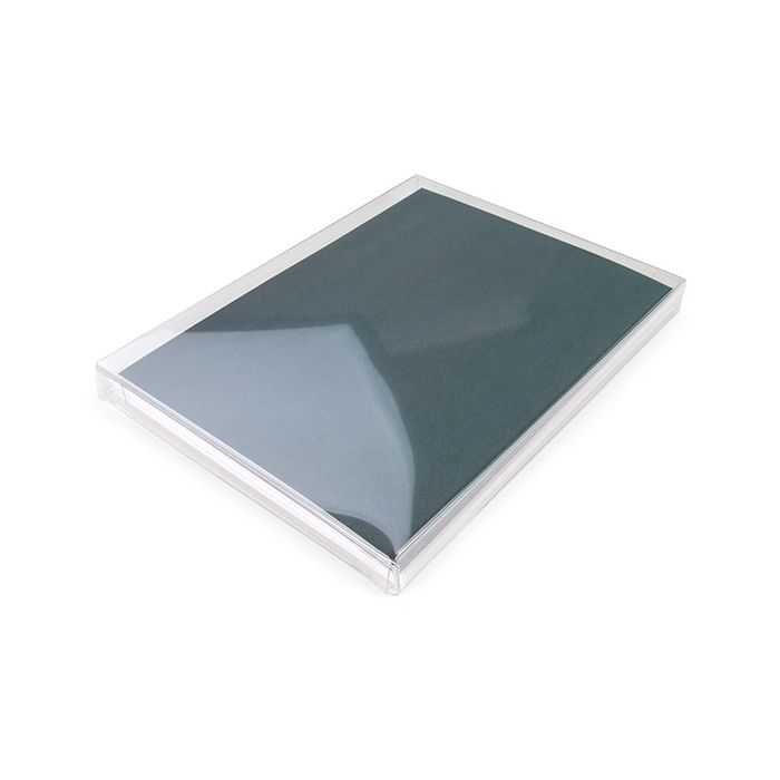 rPET Crystal Clear Box 13.7x1.6x18.7 cm - 25 pieces