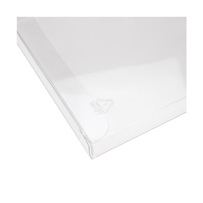 rPET Crystal Clear Box 13.7x1.6x18.7 cm - 25 pieces