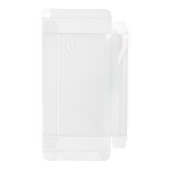 rPET Boîte Cristal Transparente 10,5x2,5x15,6cm - 25 pcs