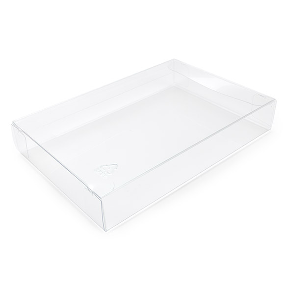 rPET Boîte Cristal Transparente 10,5x2,5x15,6cm - 25 pcs