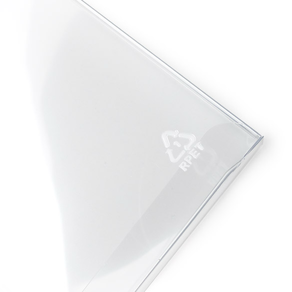 rPET Boîte Cristal Transparente 10,5x2,5x15,6cm - 25 pcs