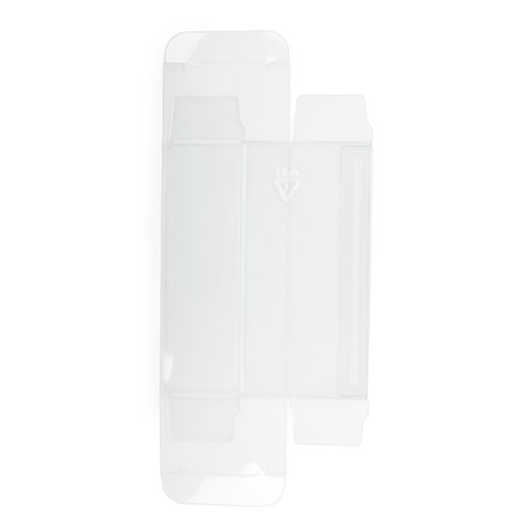 rPET Boîte Cristal Transparente 5,4x3,5x10,8cm - 25 pcs