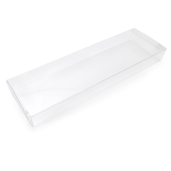 rPET Boîte Cristal Transparente 7,6x2,5x25,4cm - 25 pcs