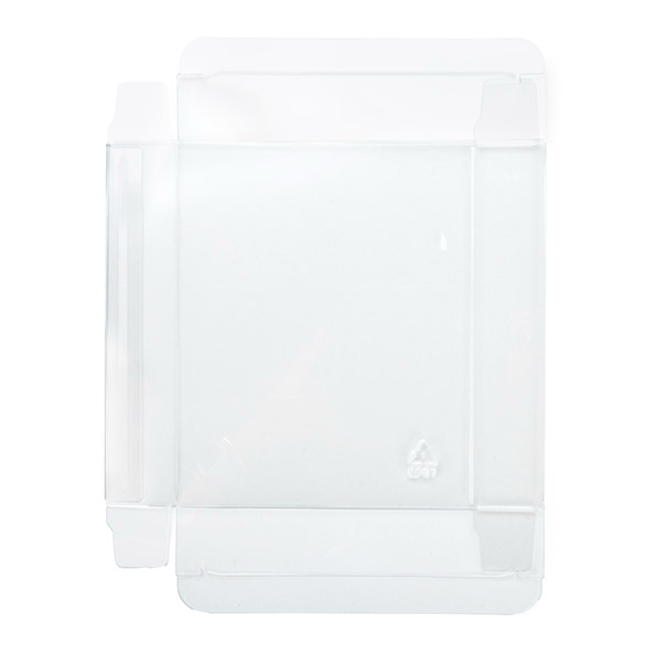 rPET Boîte Cristal Transparente 13x2,5x12,9cm - 25 pcs