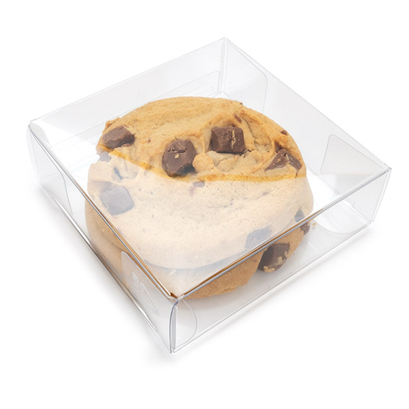 rPET Boîte Cristal Transparente 8,3x2,9x8,3cm - 25 pcs