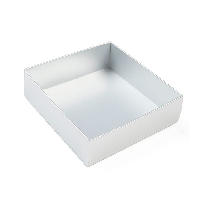 Petite Boite avec fond en carton argent kraft 79x25x83mm - 25 pièces