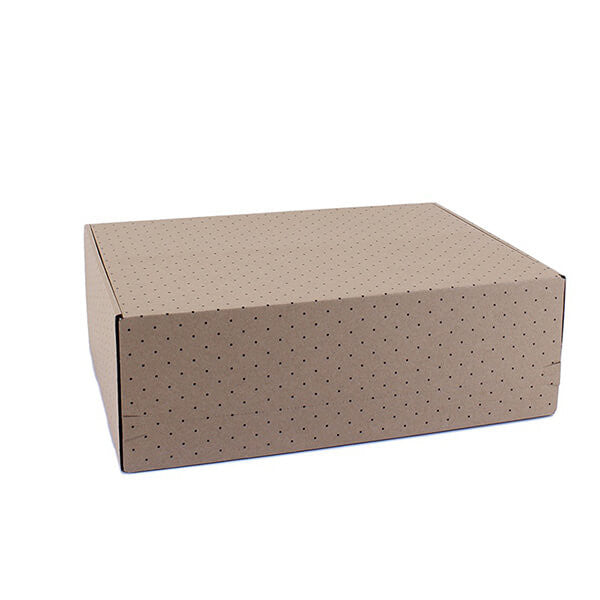 Carton pour Colis à poids 390x280x130 mm Marron - 50 pcs