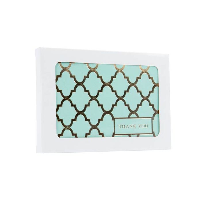 Boîte à fenêtre en papier blanc brillant avec feuille PET insérée 115 x 15 x 150 mm A2 - 25 Pieces