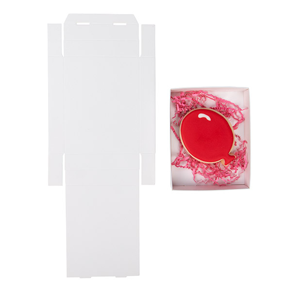 Petite boite en carton blanche 114x25x152mm - 25 pièces