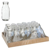 Bouteille de lait en verre, 250mL 140x60mm - 24 pcs
