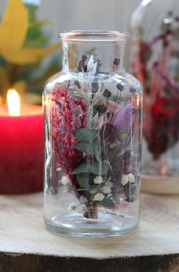 Flacon de médicaments en verre,160x80mm - 12 pcs