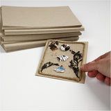 Feuilles cartonsées recyclées A5 148x210mm - 125 pcs