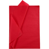 Tissue Paper, sheets 50x70 cm, 14 g, red 