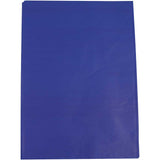 Papier de soie Bleu, Feuilles 50x70 cm, 14 g, 25Feuilles