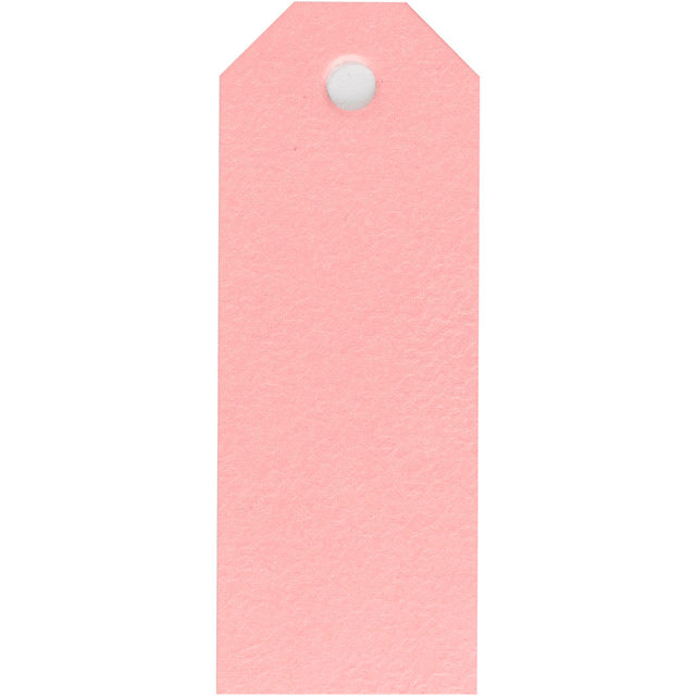 Manila Labels Light Red 30x80mm 