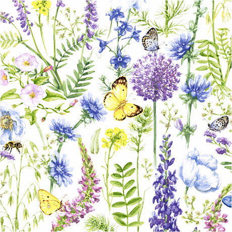 Table Napkins, Springtime, size 33x33 cm 