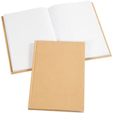 Sketchbook, brown, A5, thickness 8 mm, 80 g 